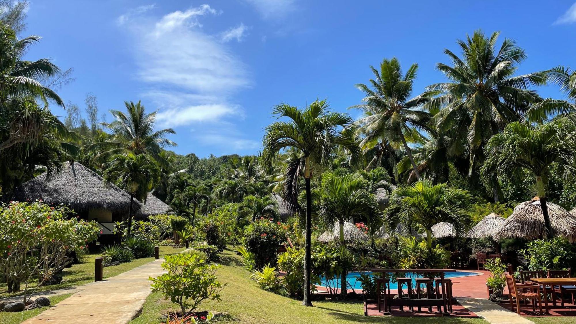 เอตู มัวนา บีช วิลลา Villa Arutanga ภายนอก รูปภาพ